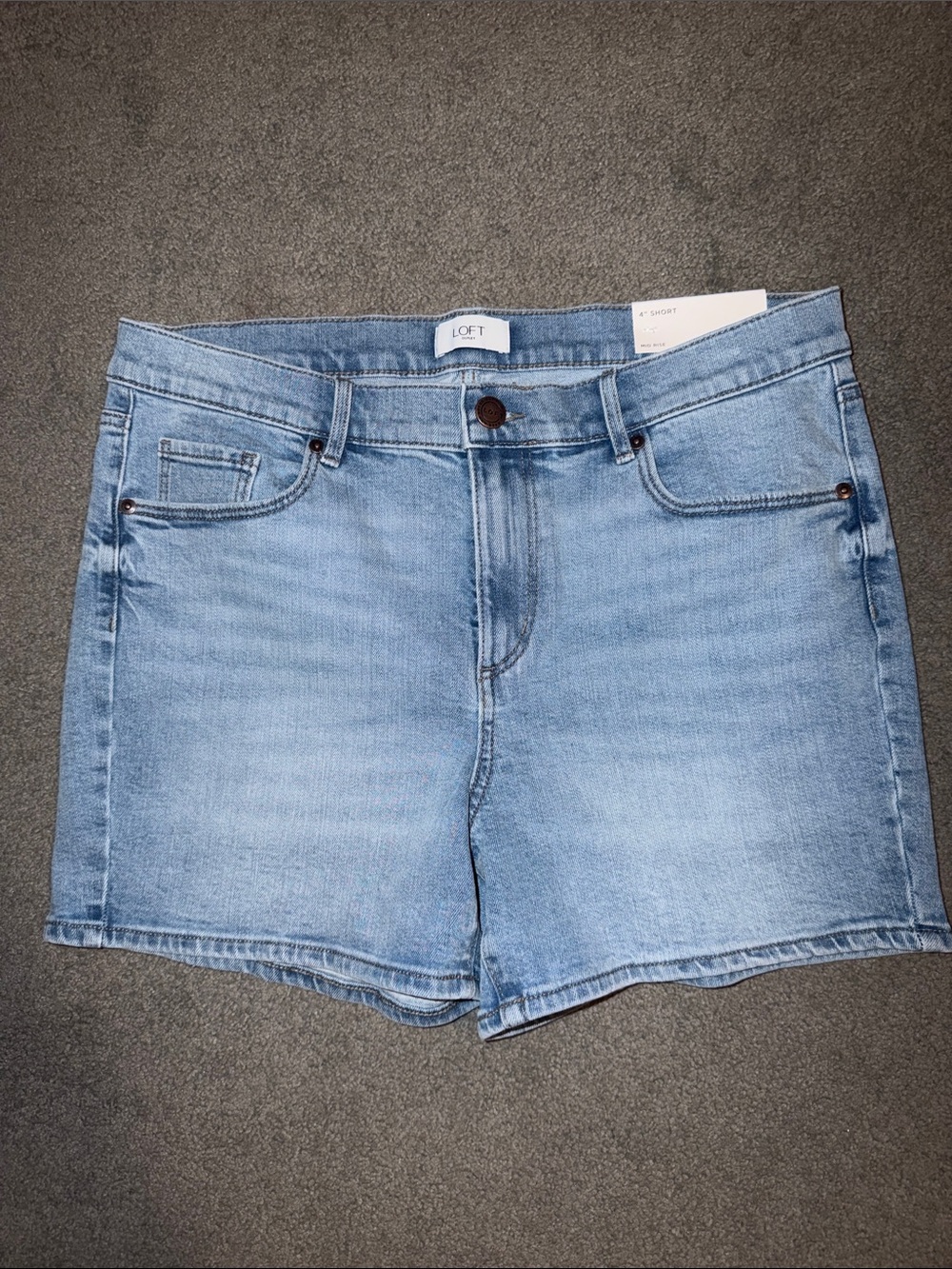 Loft Outlet Denim 4” Shorts size 10